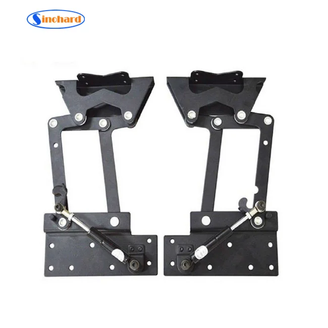 Multi Function Adjustable Top Wood Coffee Table Hinge Lifting Gas Spring Table Extension Mechanism