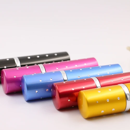 Fast delivery 10ml  Atomizer Aluminum Perfume Bottle With Spray Pump