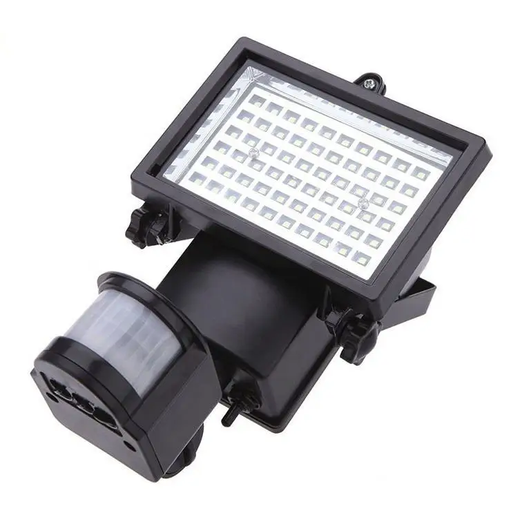 60LED solar street lamp Outdoor solar lamp Waterproof motion sensor Garden yard safety lighting