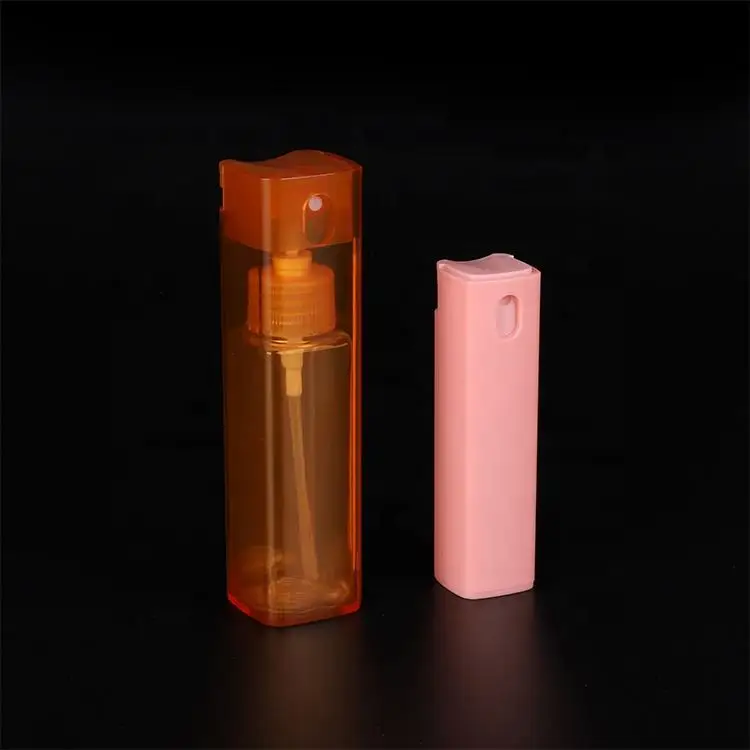 Дорожная портативная маленькая пластиковая Квадратная бутылка для духов дезодорант Диспенсер жидкости с распылителем свежего распыления