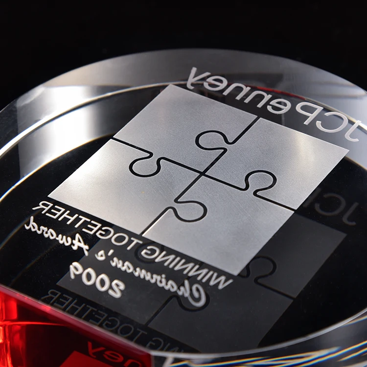 New Arrival transparent Low MOQ Direct Sales Multiple sizes crystal glass office ornaments