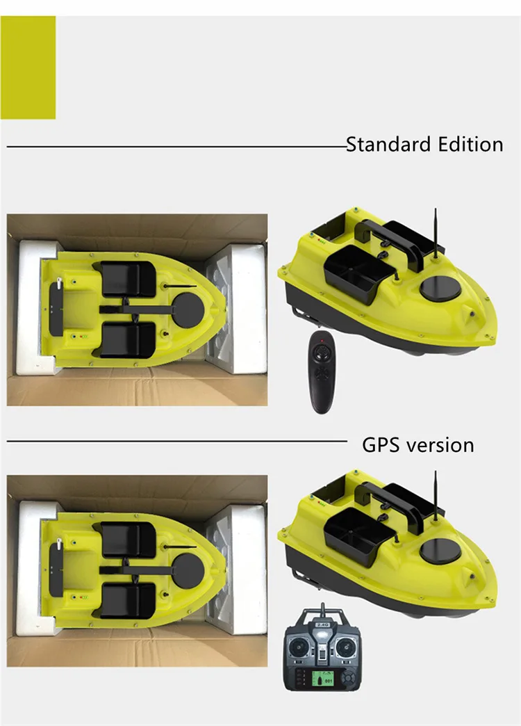 remote bait boat