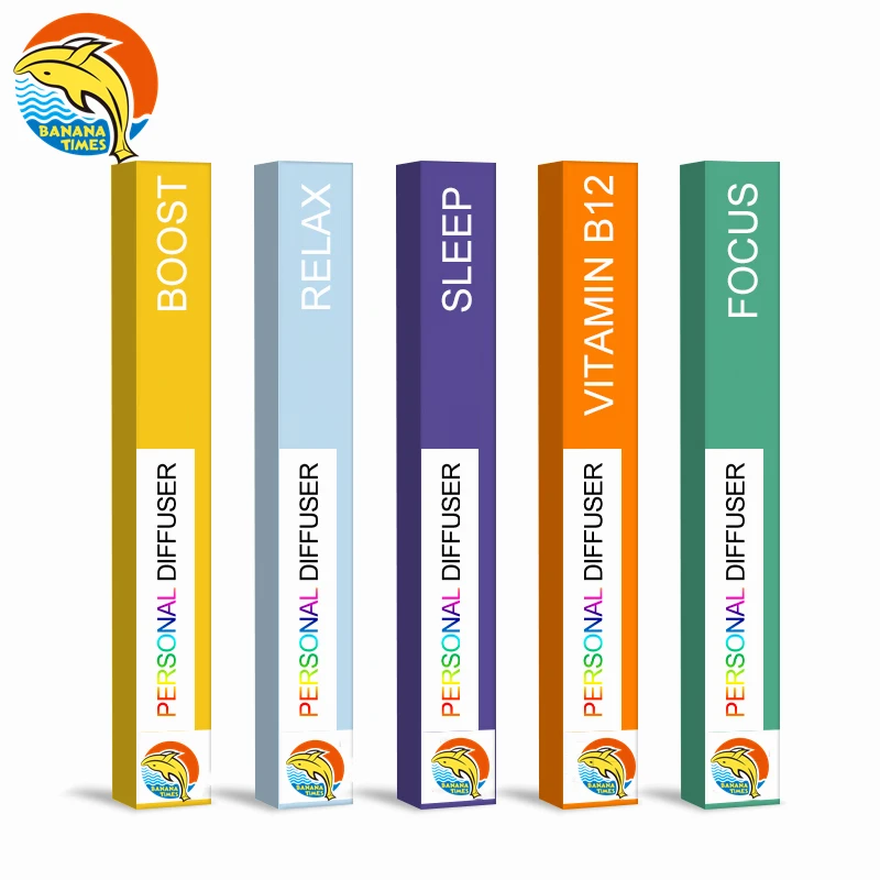 USA Hot sales personal B12 inhaler custom packaging original melatonin vape sleep diffuser pen
