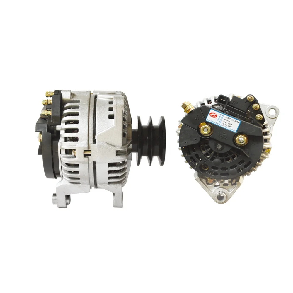 High Power Alternator  12 volt 140 Amp Output With Pulley for Motor YC4F115-30