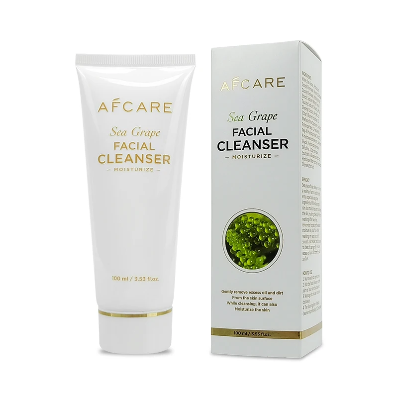Cosmetics Products----South Korea Facial Cleanser Paraben-free Moisturizing and Sea Grape & Portulaca Hydrating Face Wash