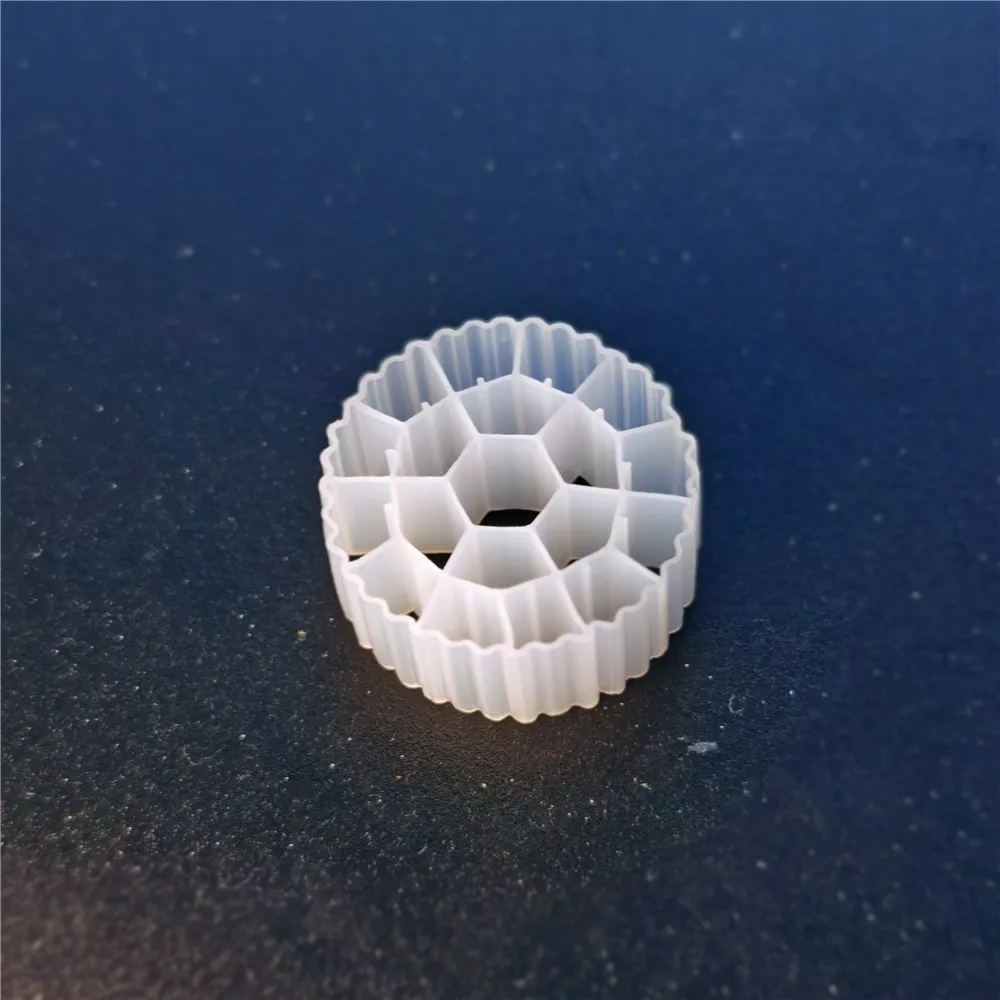
100% virgin HDPE material Bio filter media mbbr manufacturer 
