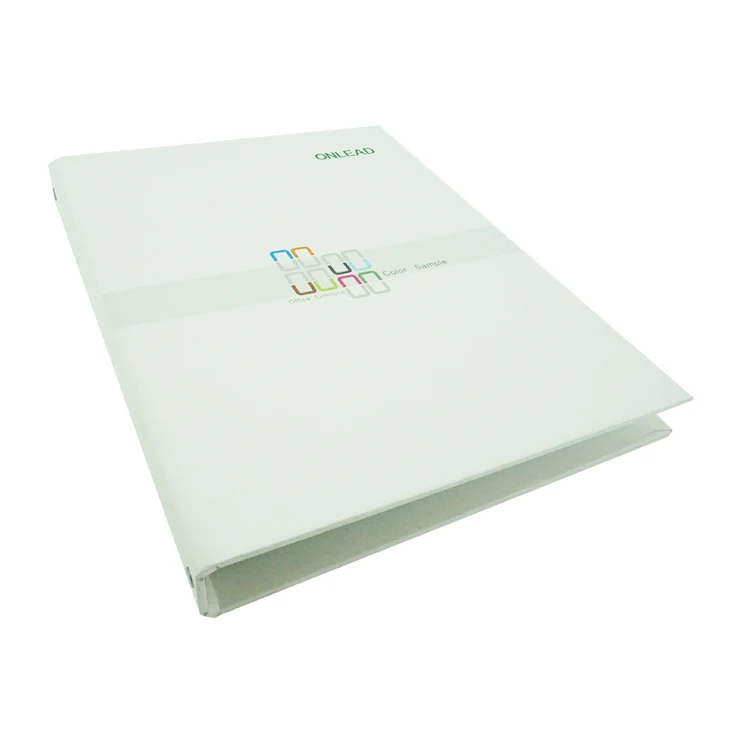 Low price wholesale custom 4 ring binding Paper Folder with customizable logo