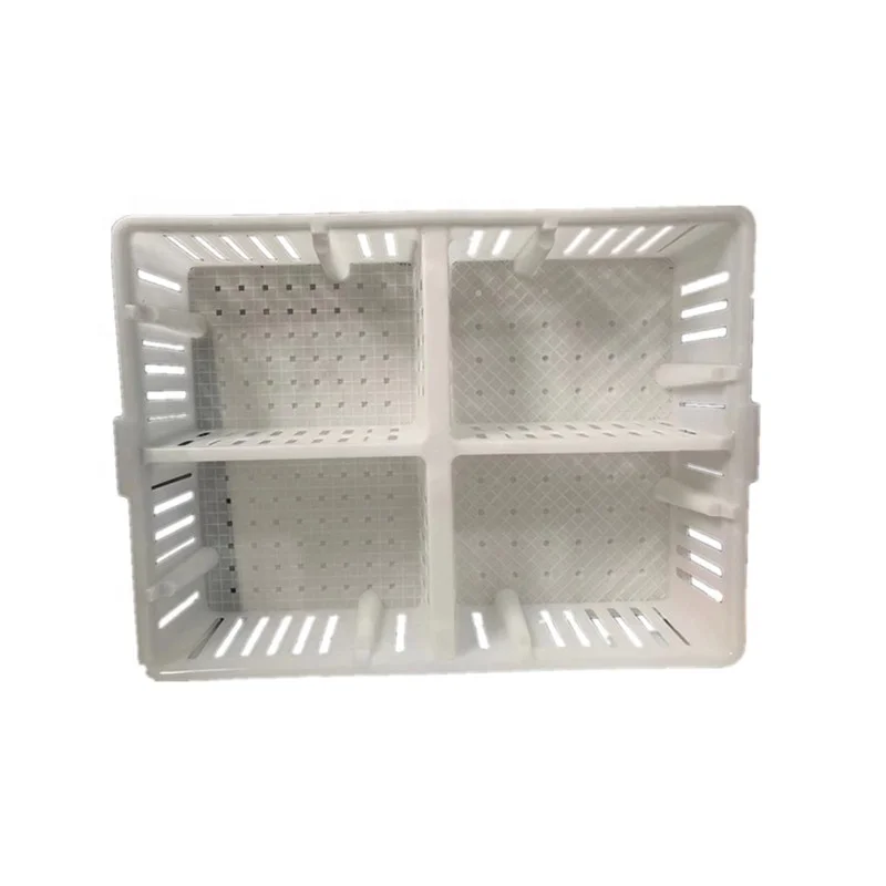 Poultry Baby Chicks Turnover Crate Plastic Transport Box For Day Old Chicks, Ducklings, Goslings