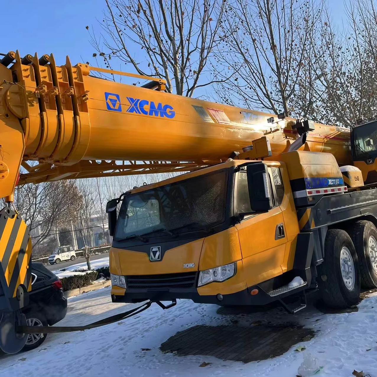 original xcmg hydraulic 80ton 100ton crane used xcmg XCT80L5 XCT80L6 80ton truck crane for sale