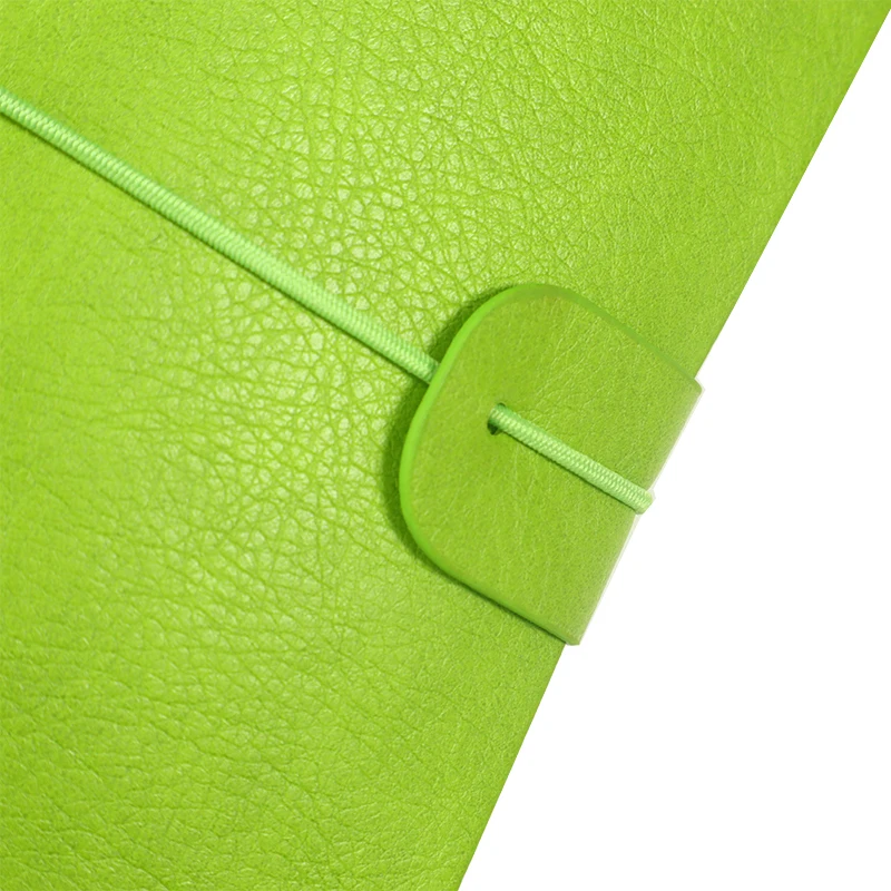 custom design portable executive korean stationery leather journal lined planners and notebook with customization
