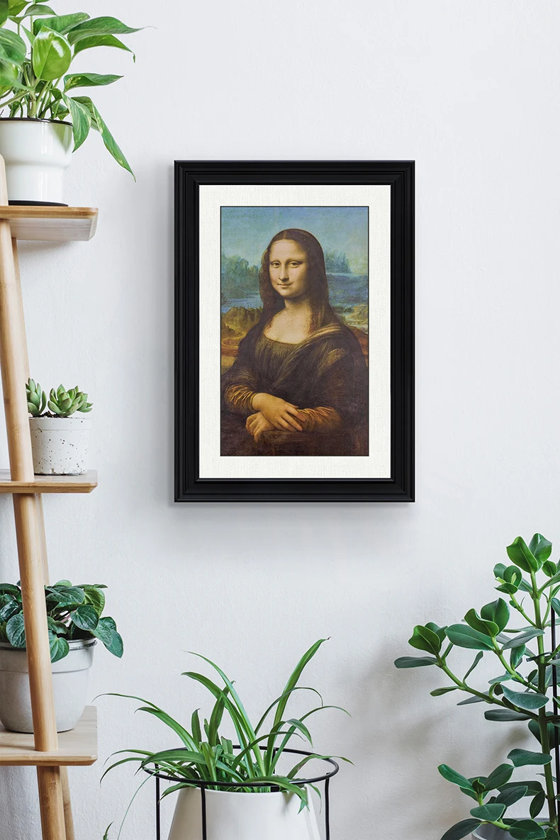 Mona Lisa, Da Vinci Classics Art Reproduction, 3D oil paintings