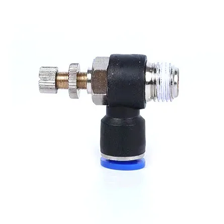ZM Air Speed Flow Controller Pneumatic Tube Hose Push in WSL Air Speed Flow Controller Pneumatic Tube Hose Push in Air Fitting