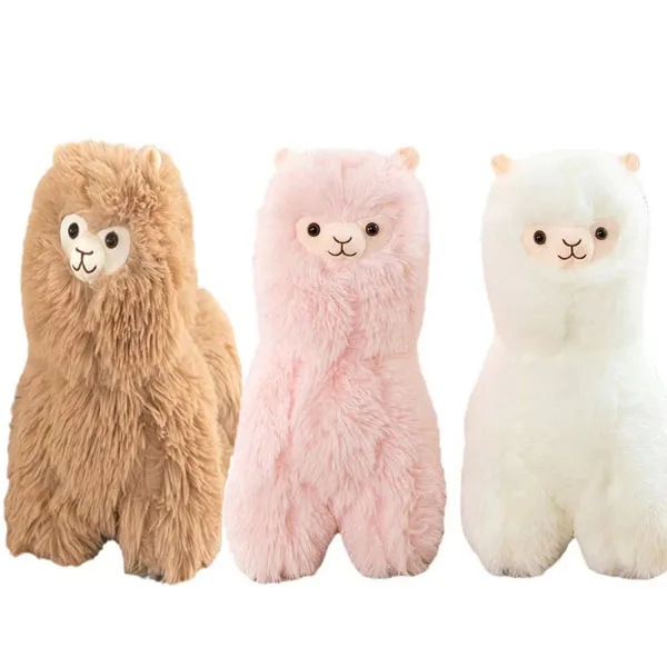 Alpaca Standing Handmade Plush Toy