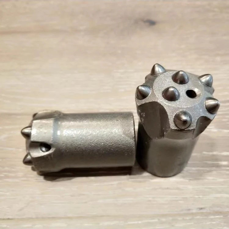 New Used 36mm Button Drill Bits for Rock Drill Rod Hard Rock Forged Carbon Steel Drilling Tool for Ore Mining Well Processing