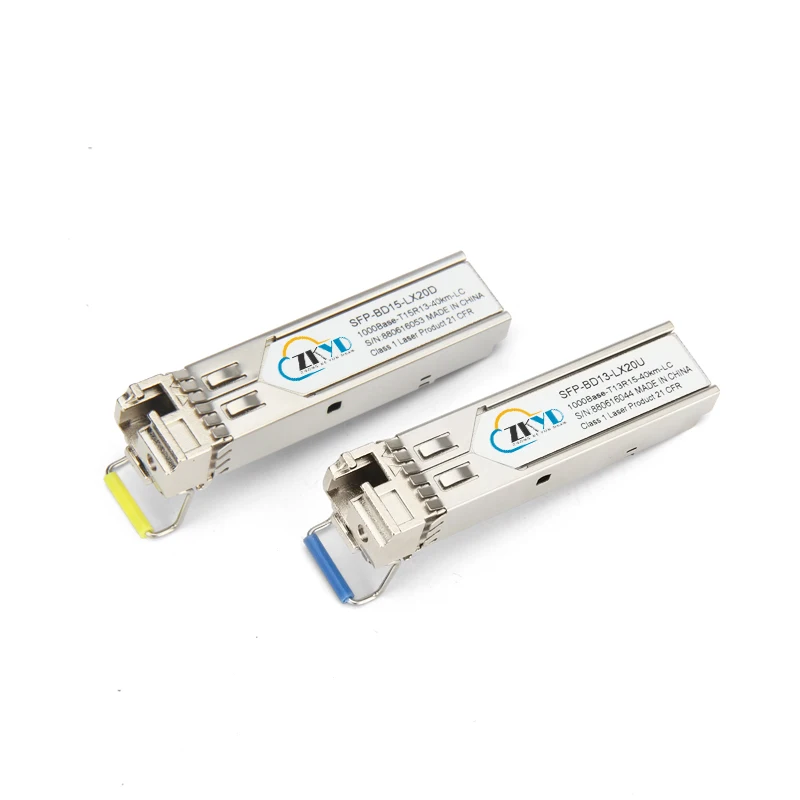 40 км 1 25 г Bidi трансивер SFP волокно LC разъем оптический модуль