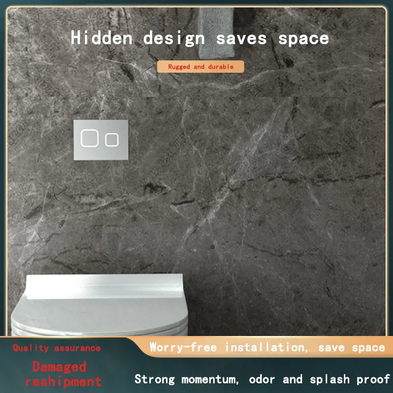 WC toilet cistern Toilets Concealed Luxury Floor Mounted  Cistern back to wall toilet and bathroom design