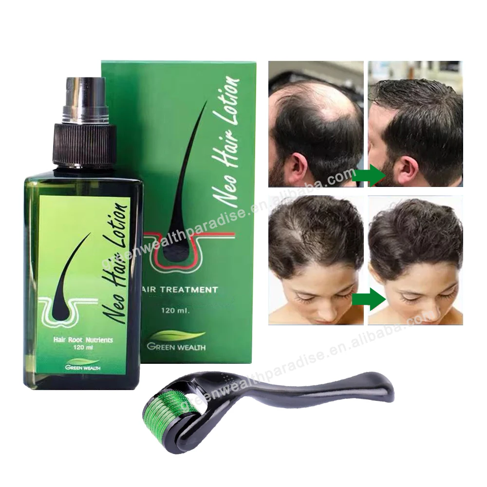 Best Organic Herbal Neo Hair Lotion Made In Thailand Anti bald Hair Growth Spray Hair Serum