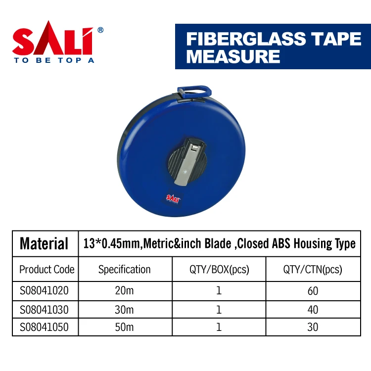 SALI Fiberglass Soft Tape Measure Body Height Distance Measuring Meter Measure Hand Tape-shaped Tape Tools