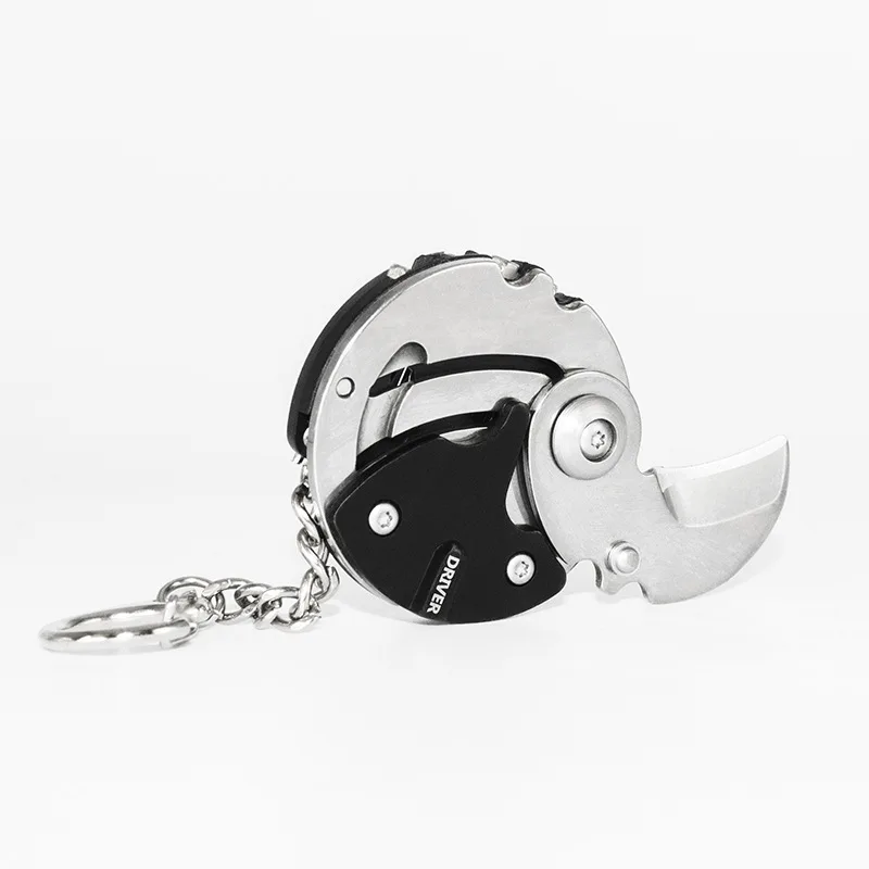 novelties 2024 multifunctional coin black mini pocket key gadget portable Portable