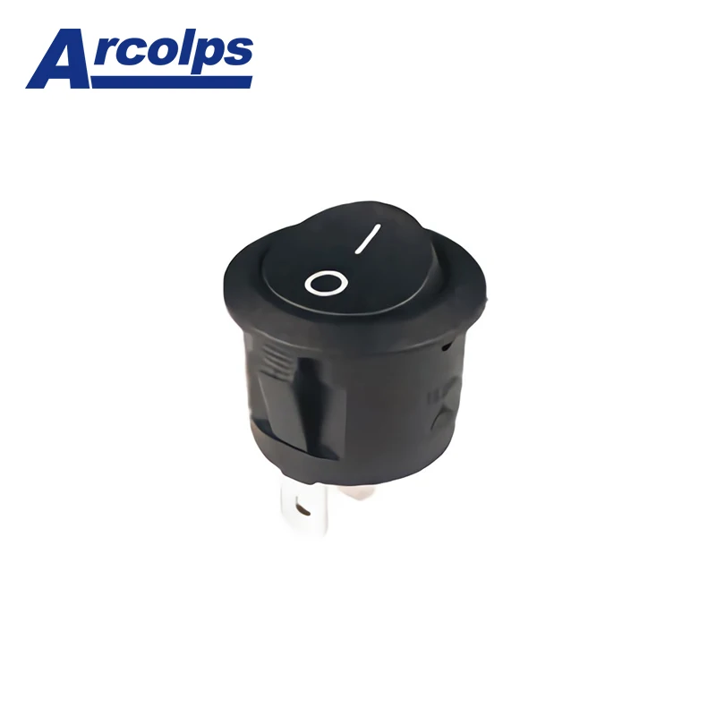 250v Marine Round Rocker Switch Waterproof Circuit Breaker Rocker Switch