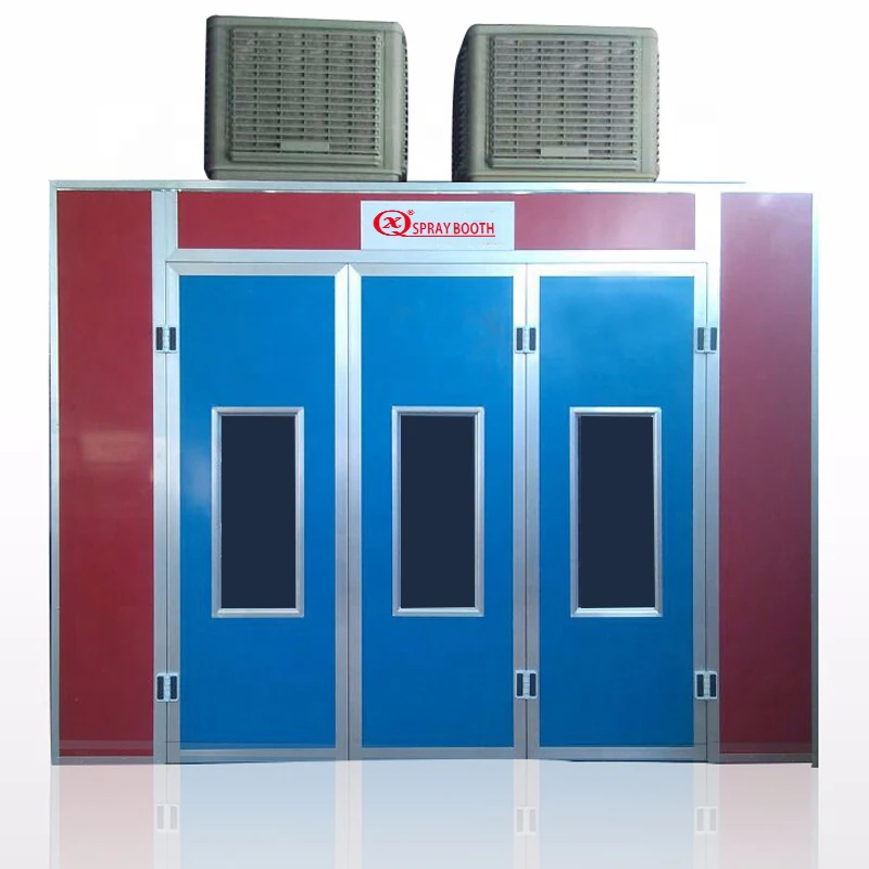 Customizable Economical With Exhaust Fan 4 Meter High Infrared Paint Booth Automotive Paint Booth Manufacturer