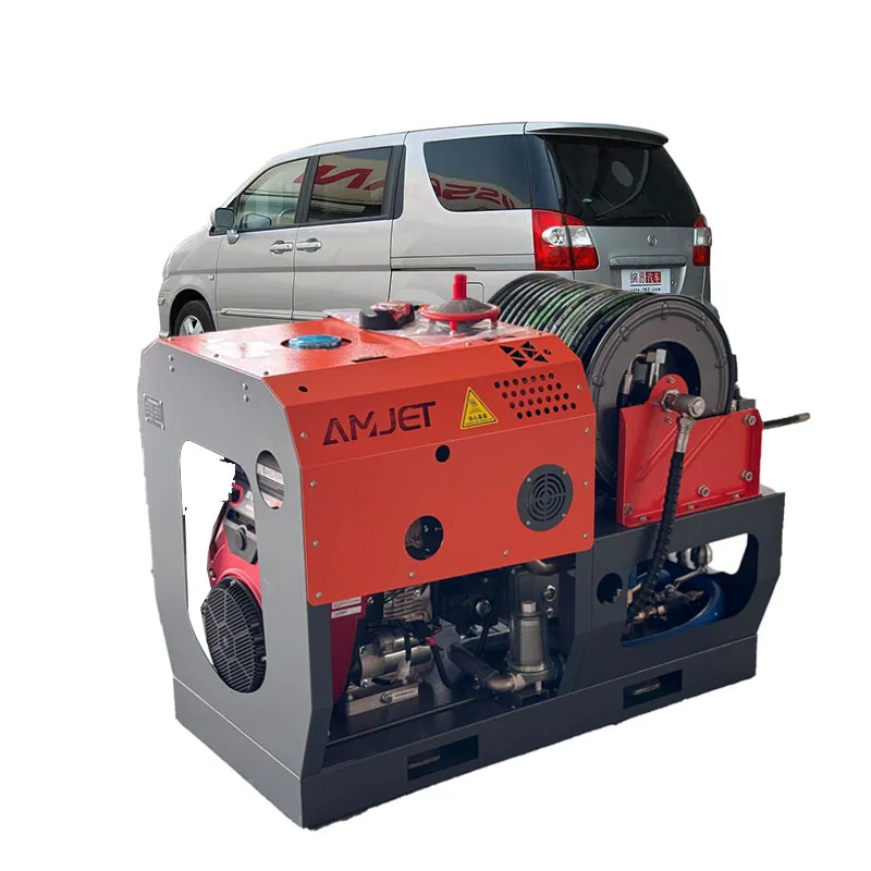 Технология AMJET 4350psi 10gpm Чистый медный насос бензин мойка высокого давления очиститель канализации