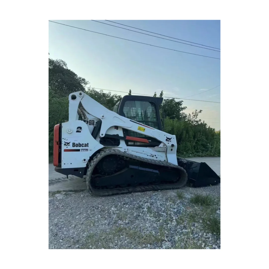 Used Original bobcat skid steer loader BOBCAT T770 in good condition cheap price Stock for Sale