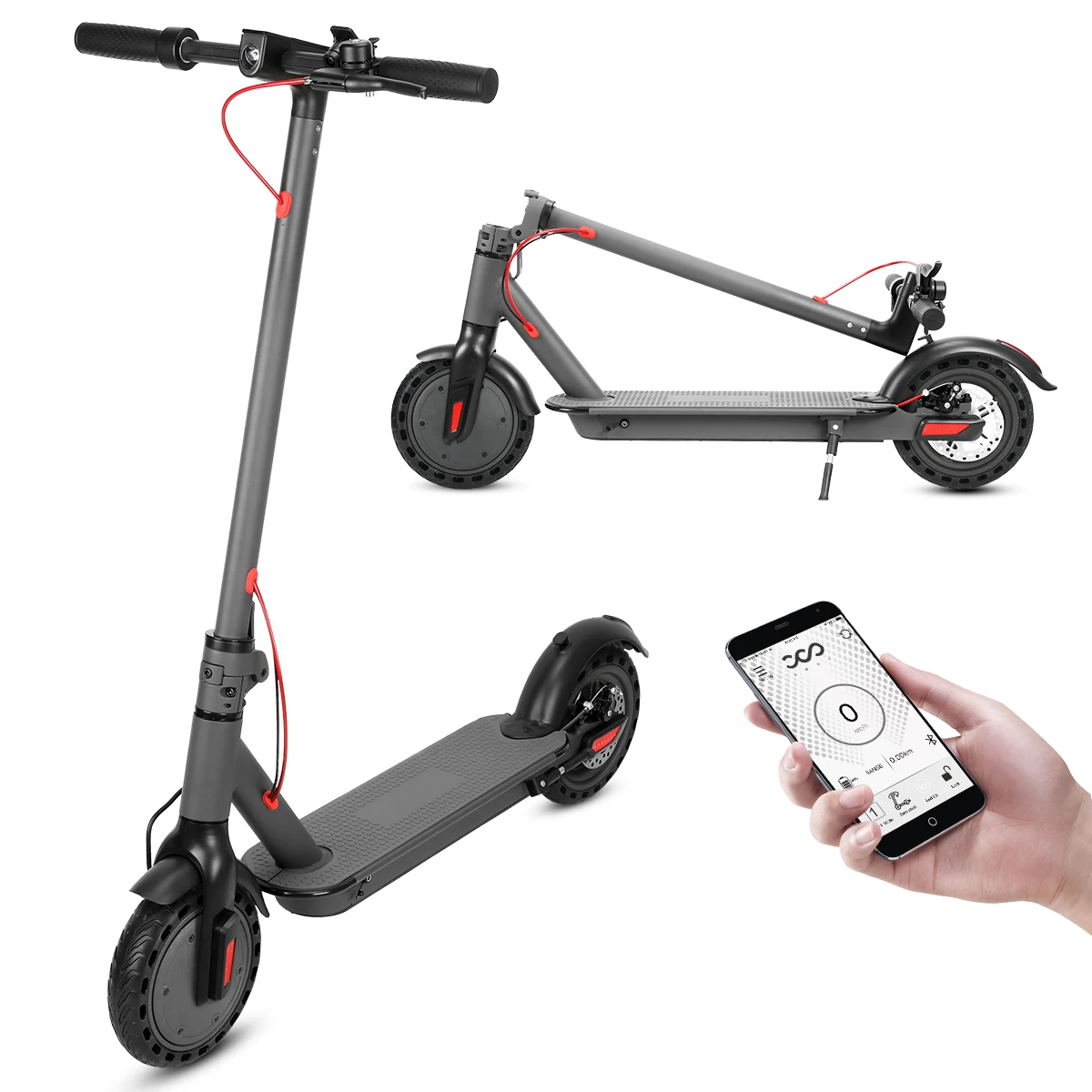2 колесный электрический самокат 8 5 дюймов и smart самобалансирующийся Дрифт Новый