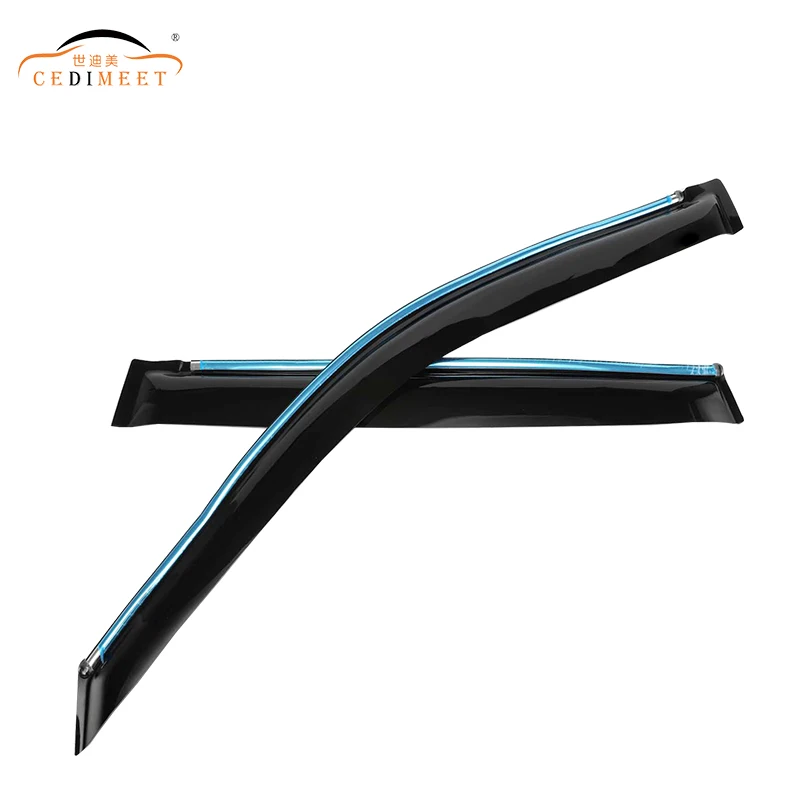 Manufacturer Body Kit Accessories Vent Deflector Rain Shield Sun Visor Rain Guard Window Visor Use For Prado Fj150