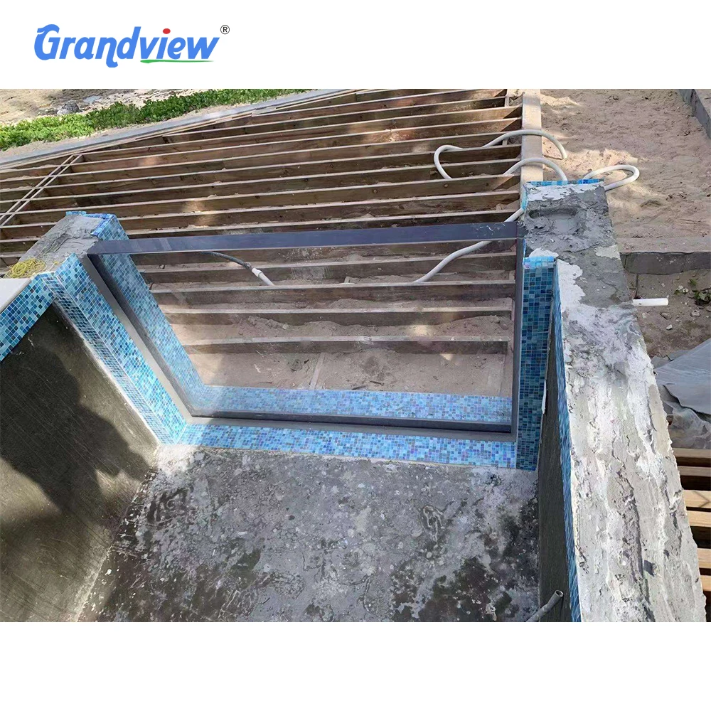 Grandview factory High Light Transmittance And Easy Maintenance Transparent Acrylic panels For Swimming Pool window