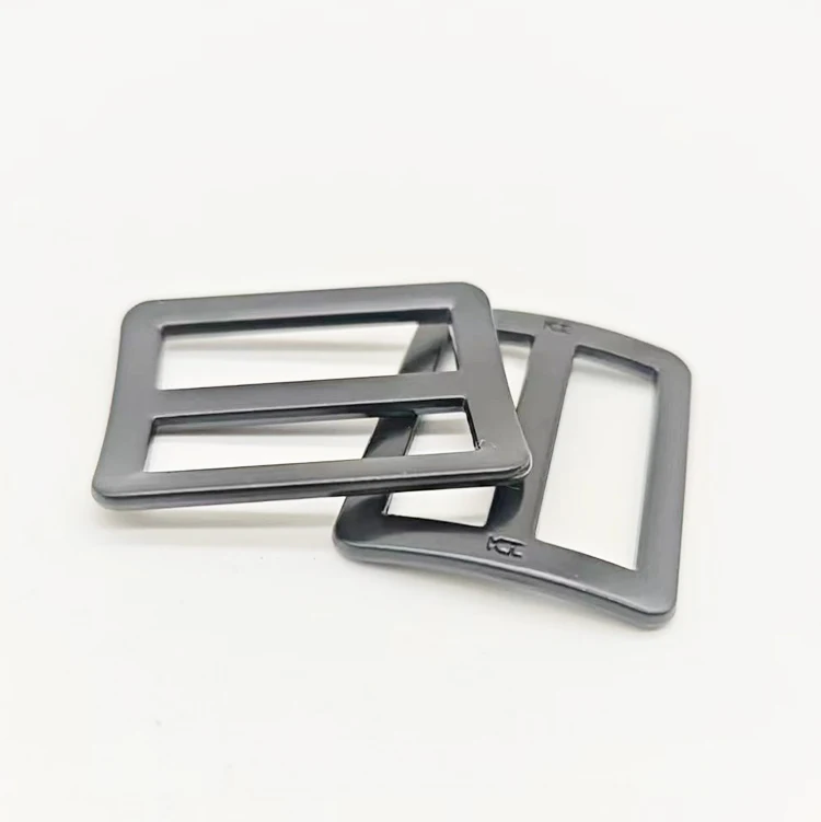OEM ODM Customized Multifunctional Adjustable Square Straps Buckle 26mm Tri-Glide Slider Garment Accessories Bag Metal Buckle