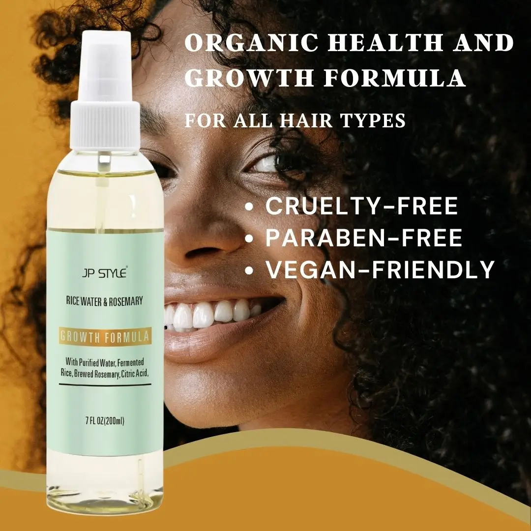 Wholesale Pure Rosemary Hair Care For Hair Loss  Rice Water Spray Hair Treatment Private Label