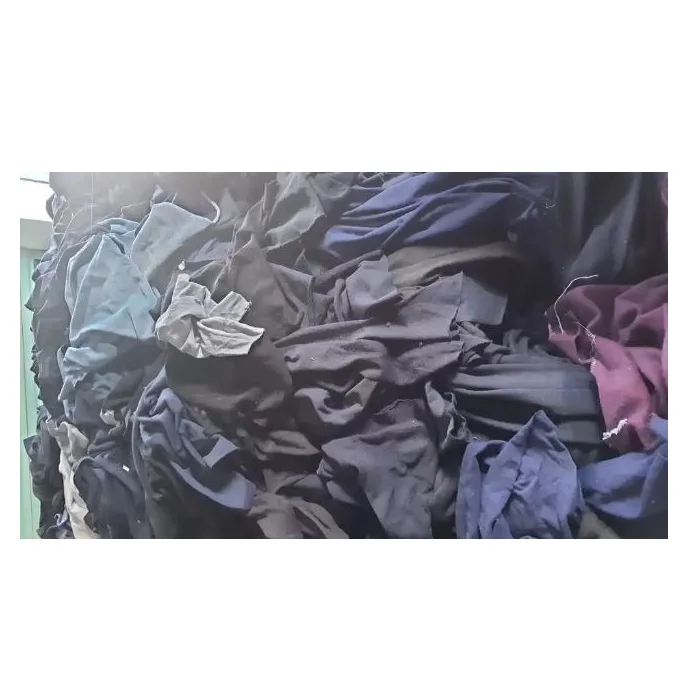Garment Fabric Waste Light Color Eco Friendly Terry fabrics Waste Supply Factory Hot Selling Eco friendly Wholesale Price