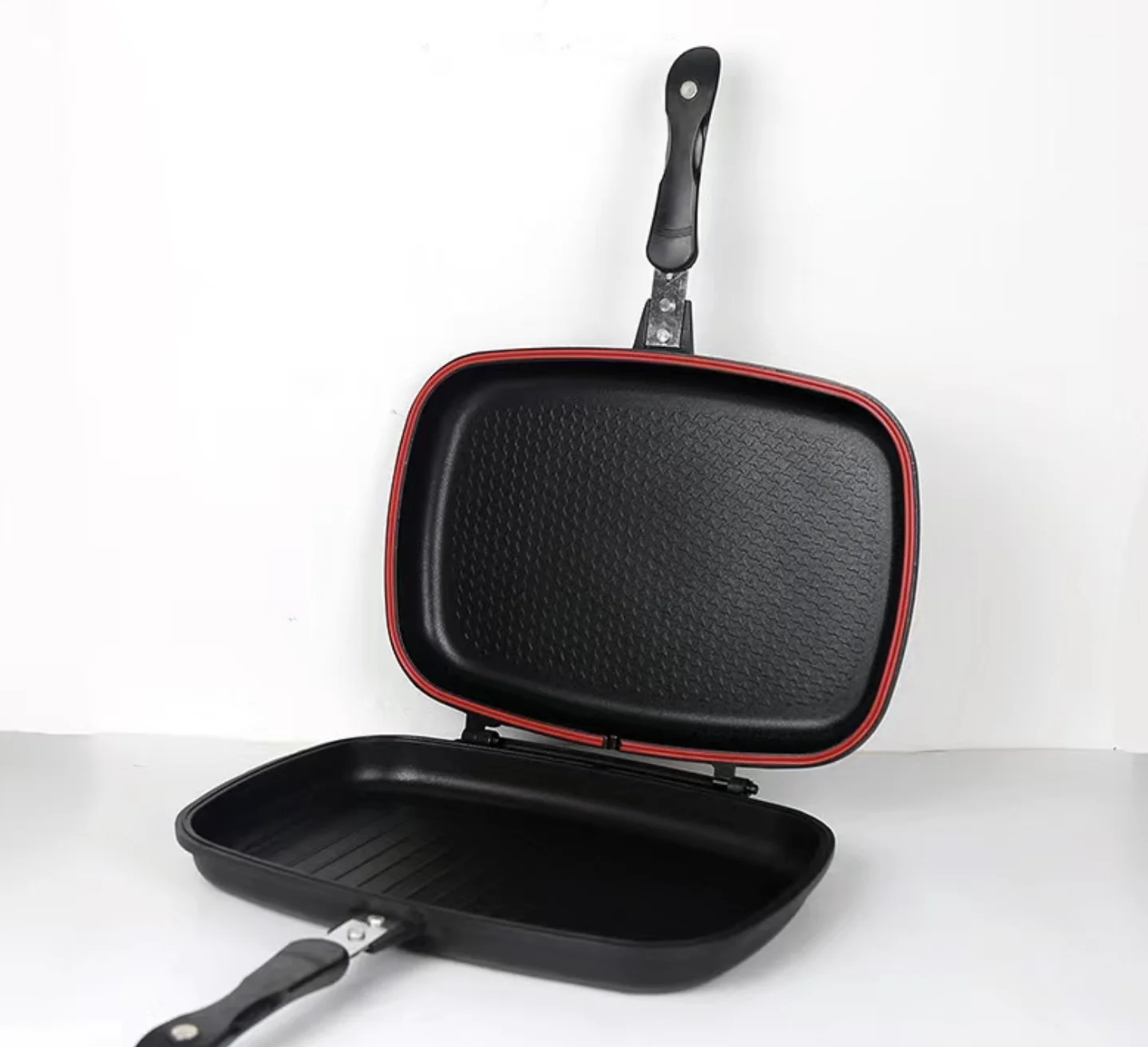 Cooking Casseroles Double Sided Granite Non Stick Cookware Set Glam Frying Pans & Skillets