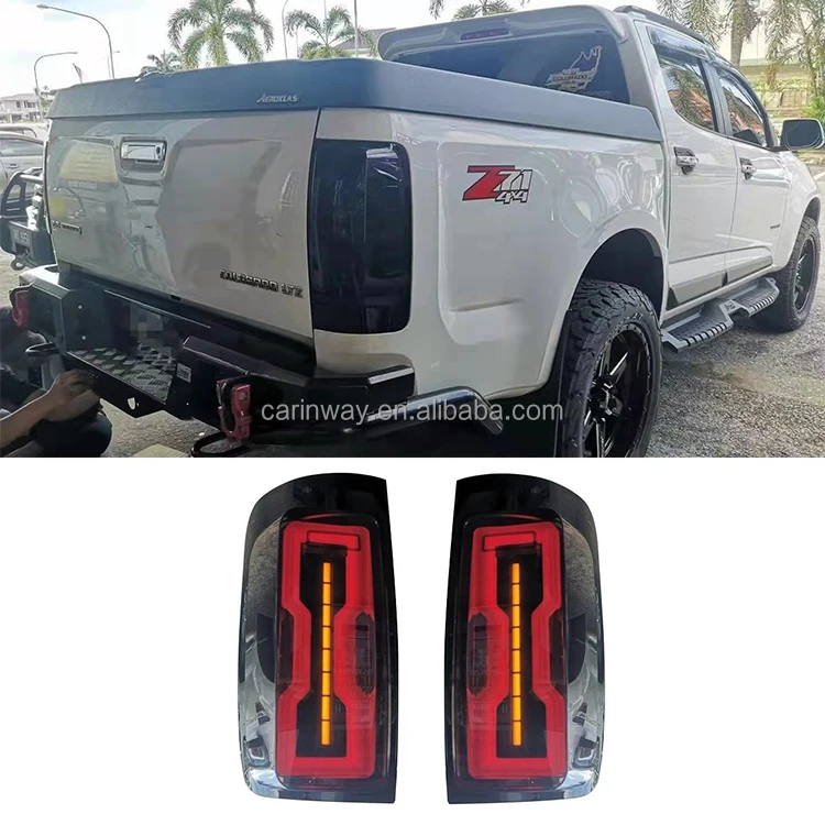 Car Led Tail Lamp Colorado Taillights Auto Lighting Systems Stop Light Rear Lamps for Chevrolet Colorado 2012-2021
