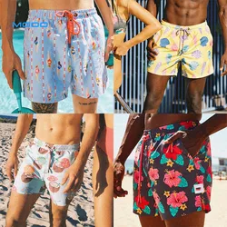 100% Polyester Swim Shorts Bathing Suits One Shorts Men Beach Swim Short Vase Days Swim Shorts