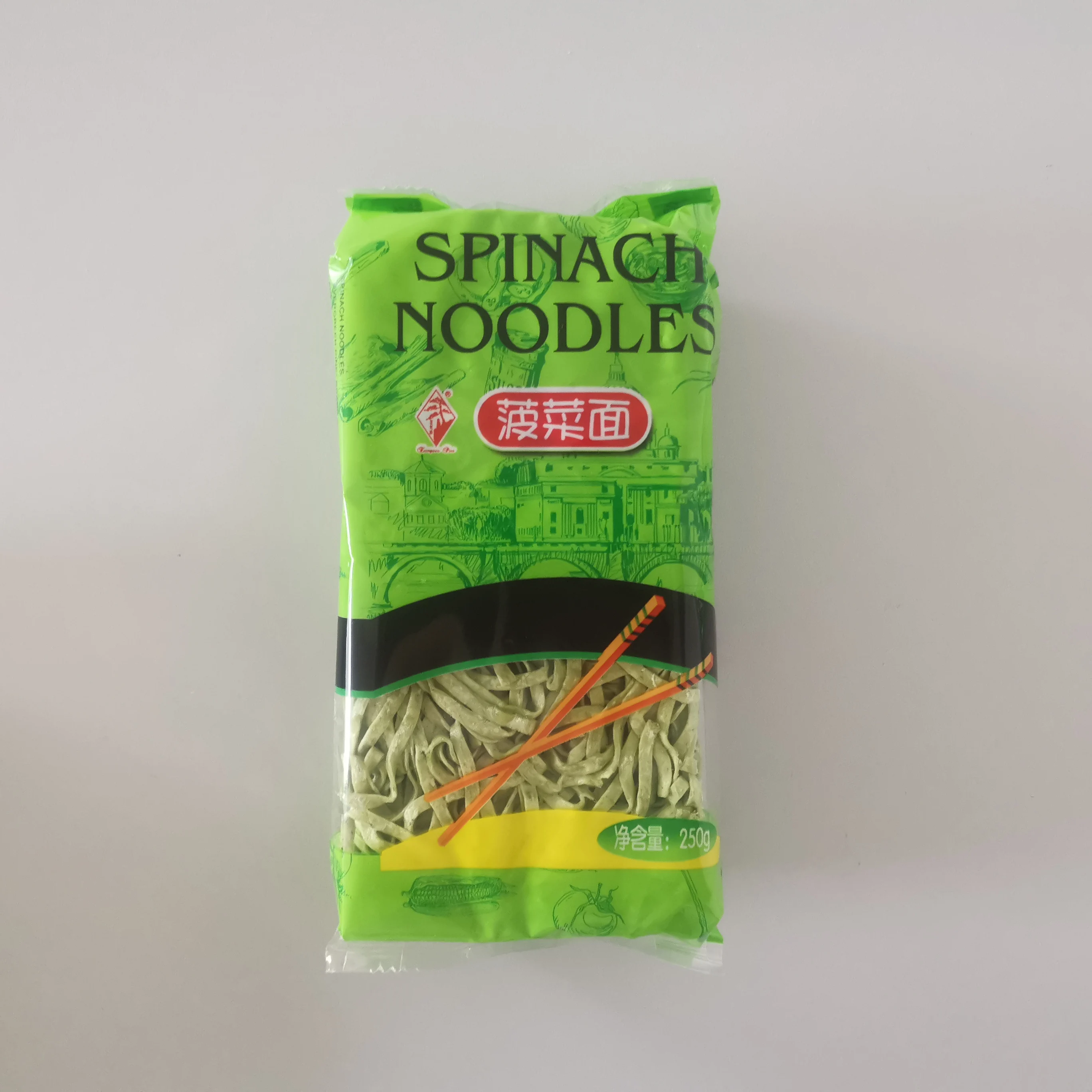 Здоровый китайский Сок шпината, лапша быстрого приготовления