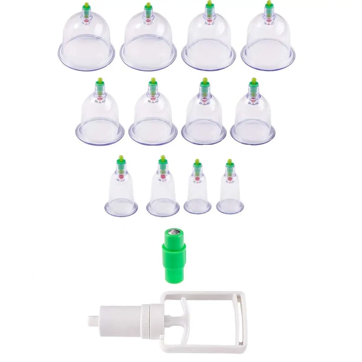 Hot sell China cupping hijama cups high quality cupping apparatus VACUUM CUPPING SET