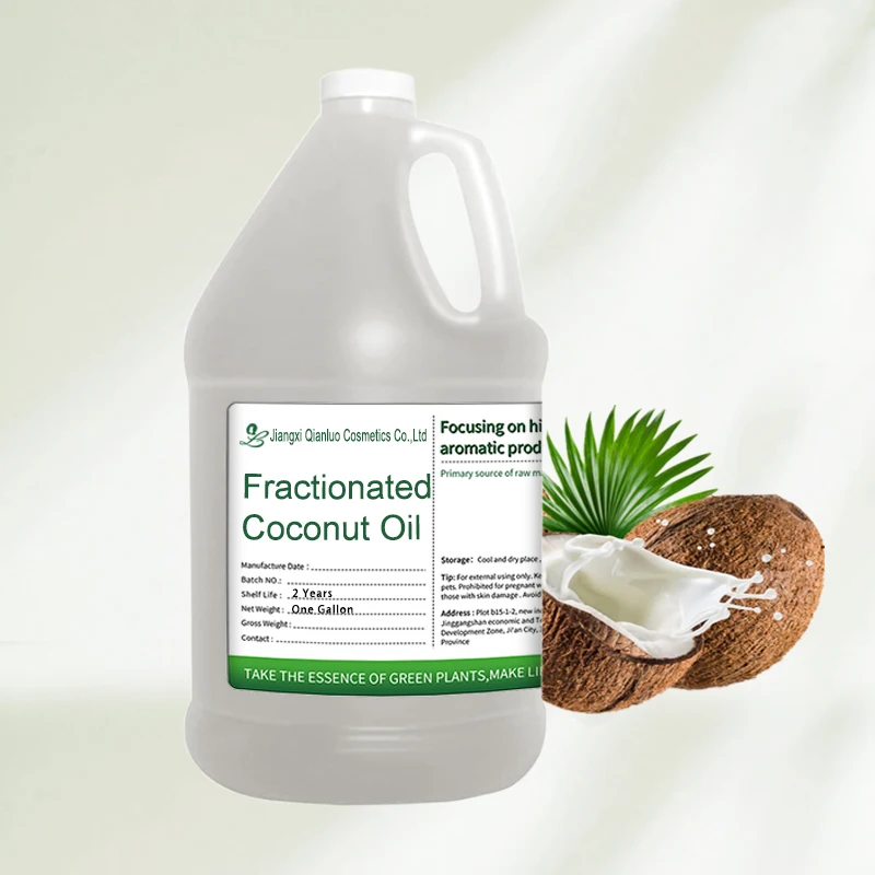 Fractionated coconut oil 100% Pure Natural Organic Coconut MCT Oil For Body Massage