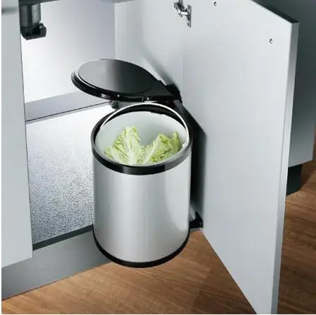 Goldmine Swing Out Kitchen Bin  Pullout trash can  Swing Out Behind Cabinet Door Trash Can Hidden dust bins