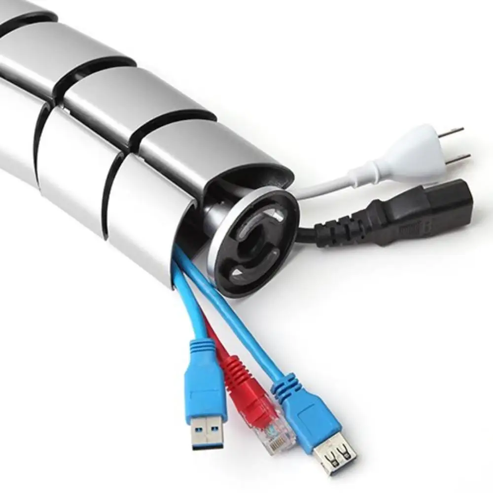 76 мм * 760 мм L ABS двухканальный Регулируемый Настольный кабель для управления позвоночником