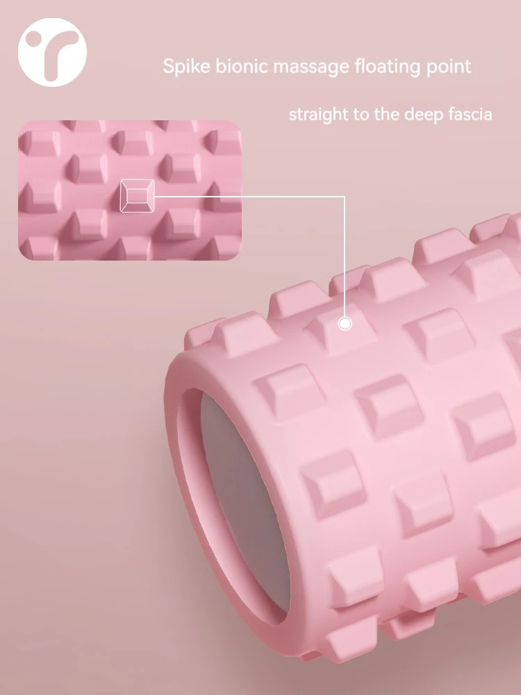 Foam Roller High Density Soft Grid EVA Hollow Fitness Yoga Foam Roller Muscle Massage Foam Roller for Exercise