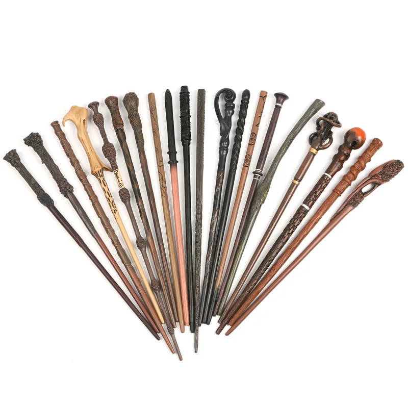 Wholesale Magic Wand Halloween Charm Mystery Wizard Sticks Harry Cosplay Magic Wand With Boxes