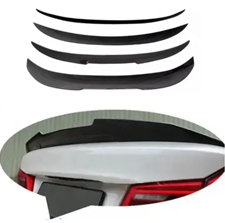 Auto Spare Parts Matt Black Gloss Black Water Transfer Rear Spoiler M4 Mp Psm Style For BMW 4 Series F32 F36 for Classic Auto