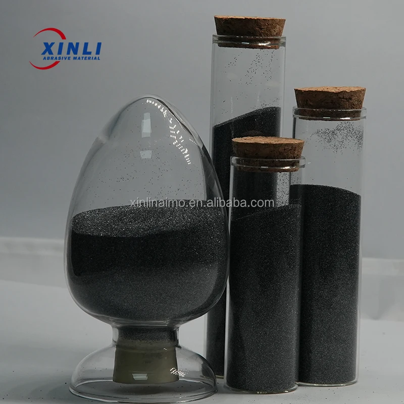 Chemically Stable Black Silicon Carbide Grit Powder with High Thermal Conductivity for Polishing and Sand Blasting