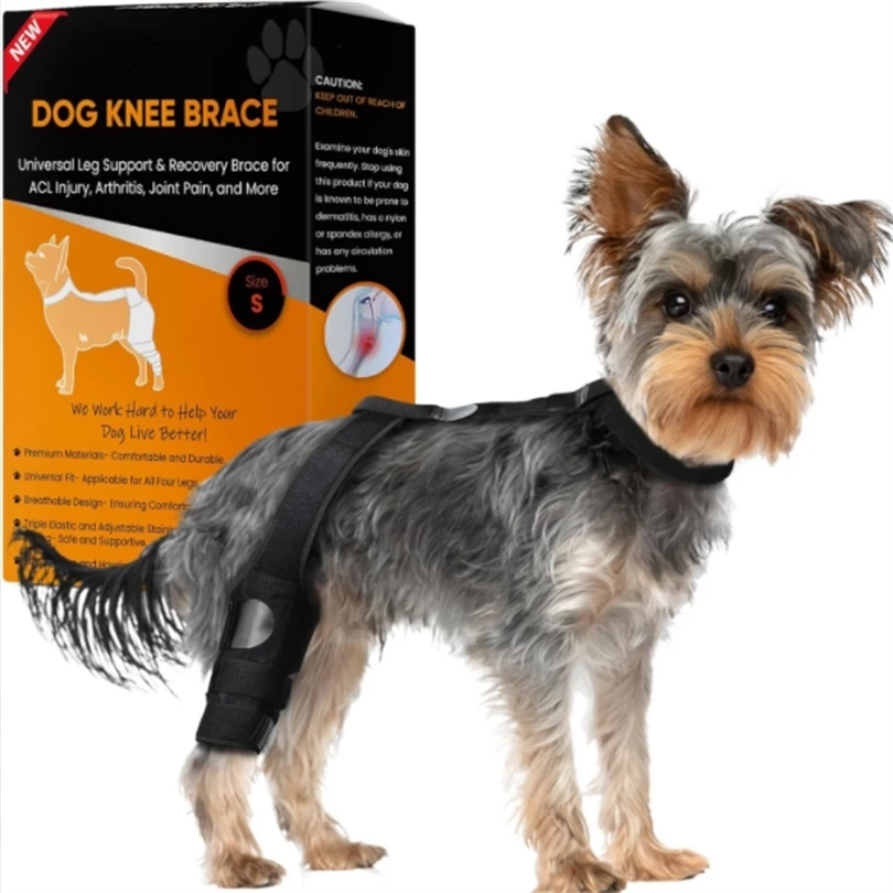 Dog Recovery Suit Abrasion Resistant Pet Wounds Prevent Licking Bite Keep Dry Hip and Thigh Wound Protective Dog Recovery Sleeve