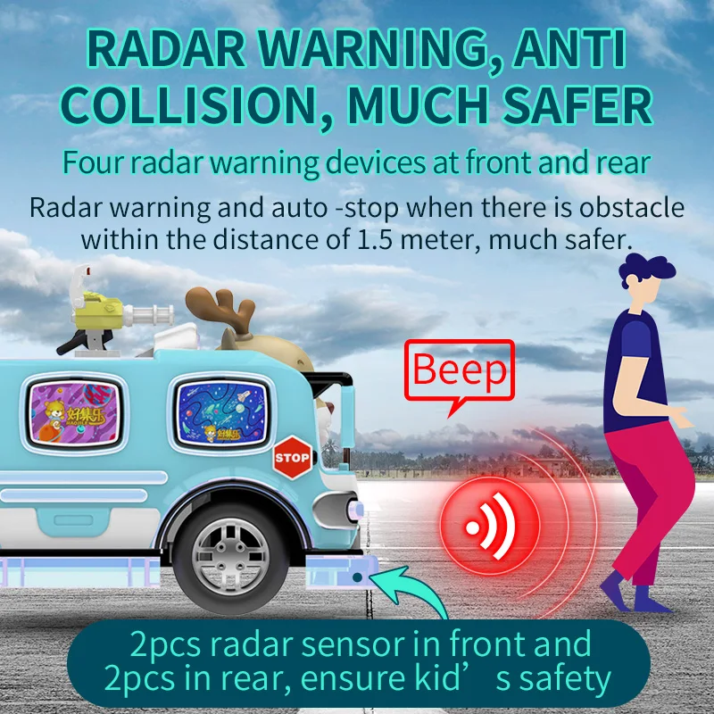 Best Price Amusement Equipment Ride Bumper Car Battery Powered Kids Bumper Car Kid Game Machine Parent Child Rides For Sale