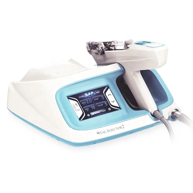 Korea Vital Injector 2 Vacuum Water Mesotherapy Gun 5 pins Multi Needle Meso Gun Second Generation Vital Injector