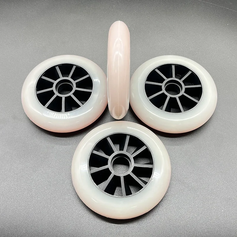 high speed roller skate wheels 90mm 100MM 110MM two layers super durable speed racing inline skate wheels
