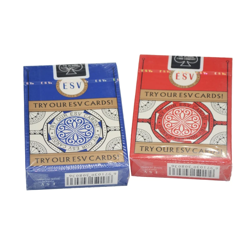 Customized Logo Paper Game Playing Card Advertising Pvc Waterproof Playing Cards 63*88 Mm Playing Card